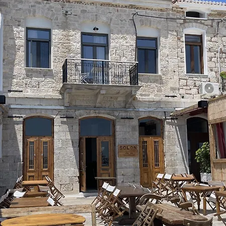 The Stonehouse At The Harbor Apartment Pythagoreio  Exterior photo
